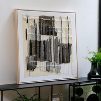 アーティ コラージュ 80×80 cm アート 