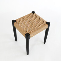 AL （エーエル）ペーパーコード チェア（ブラック） 