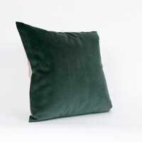 ベロア クッション（グリーン） 30×45cm（中材込み） グリーン