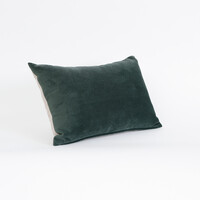 ベロア クッションカバー（グリーン） 45×45cm グリーン
