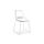 カリガリス コヌビア ジャム ダイニングチェア (2本脚) /Calligaris connubia Jam Dining chair[CB1030] 1枚目画像　カラー：P799-P837 ホワイト・トープ