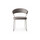 カリガリス コヌビア ニューヨーク ダイニングチェア (ソフトレザー) ／ Calligaris connubia NEW YORK[CB1022] 本体：D04（トープ）/フレーム：P176（マットトープ）