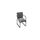 カリガリス ガラ ダイニングチェア ／ Calligaris GALA Dining chair[CS1867] S0L 脚カラー P15 マットブラック 座面カラー S0L アッシュグレー