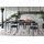 カリガリス シルエット  伸長式ダイニングテーブル ／ Calligaris SHILHOUETTE extendable Dining table[CS4125-R 160] 天板：P14C (ブロンズ)  脚：P15 (ブラック)