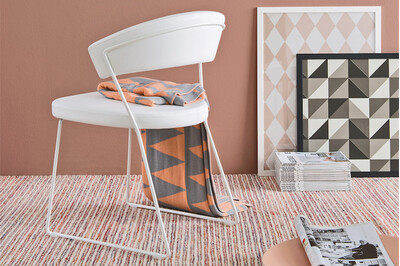 カリガリス コヌビア ニューヨーク ダイニングチェア (ソフトレザー) ／ Calligaris connubia NEW YORK[CB1022] 本体：705/フレーム：P94