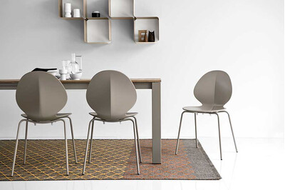 カリガリス バジル ダイニングチェア ／ Calligaris BASIL Dining chair[CS1359] カラー：P900 トープ