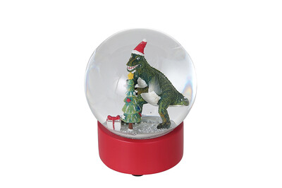 DINOSAUR SNOW GLOBE スノードーム 