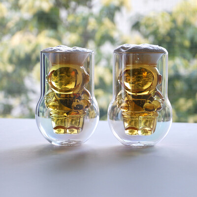 NASA Astronaut Double Wall Glasses (ナサ アストロノーツ ダブルウォールグラス）2個セット グラス 2個セット