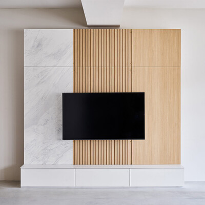 CEBU（セブ）テレビボード（Col-04） CEBU D25 210T-M(H216-239cm) /Col-03