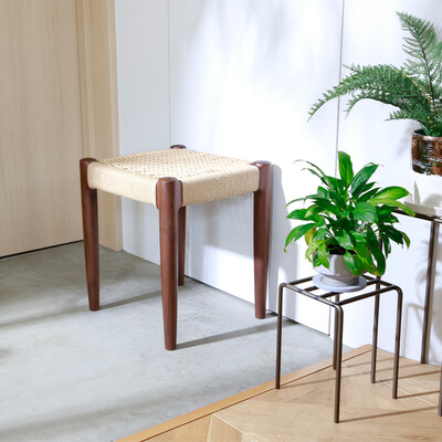 AL （エーエル）ペーパーコード スツール（ウォールナット） AL ウォールナット