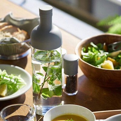 HARIO(ハリオ) フィルターインボトル 750ml グレー 