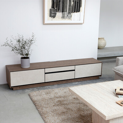 DAVANTI （ダヴァンティ）テレビボード（MIW+IVC） カラー：MIW+IVC　サイズ：180cm