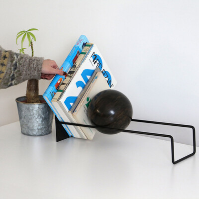 Slope Book End Black（スロープブックエンド ブラック） 