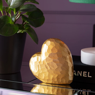 ハート デコオブジェ 