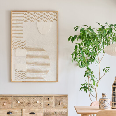 サンディーウェイブ 81x122cm アート/ デコフレーム 