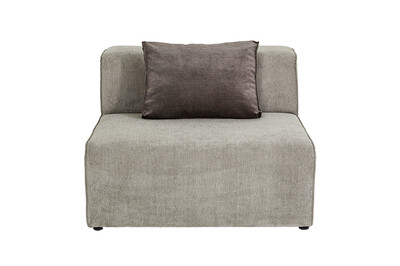 インフィニティ 2シーター 100 エレメンツ グレー ソファ 