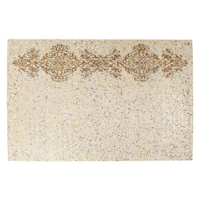 オーナメントベージュ 240x170cm カーペット 