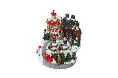 SKATING CHILDREN MUSIC BOX *