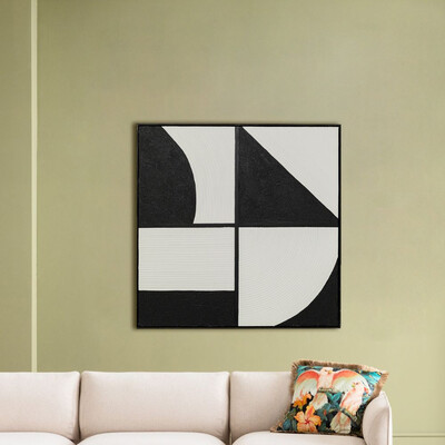 モジュロ 100x100cm フレームピクチャー 