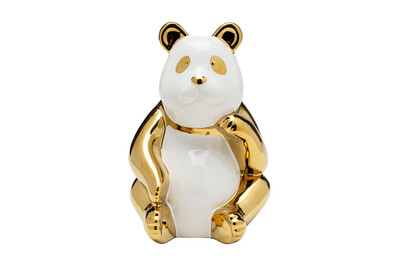 パンダ ゴールド 19cm デコフィギア * 