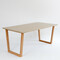 アクルテック ダイニングテーブル（横幅140 x 奥行80 cm） SATT 1600x850(IVY) + SLL-01(NA)
