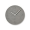 NY21-03 GY 珪藻土の時計 （掻き落とし）　グレー 
