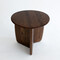 EDEN side table Espresso Oak top-Espresso Oak leg 
