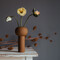 Pillar Vase 24cm Coconut 