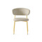 カリガリス オレアンドロ ダイニングチェア ／ Calligaris OLEANDRO Dining chair[CS2031] SLV 座面：SLV ヘンプ  脚：P33L ブラス