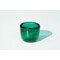 HAND-BLOWN GLASS TEA LIGHT（Peacock Green） 