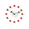 ボールクロック レッド Ball Clock / ネルソンクロック 