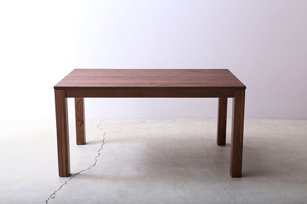 SE 伸長式無垢材ダイニングテーブル カラー：WN（W1400）