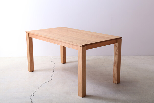 SE 伸長式無垢材ダイニングテーブル カラー：OAK（W1400）