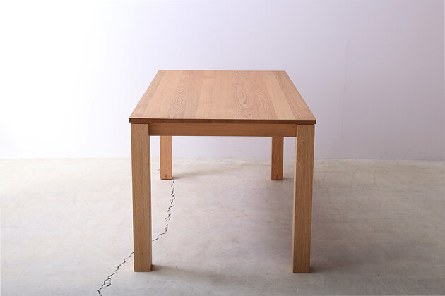SE 伸長式無垢材ダイニングテーブル カラー：OAK（W1400）