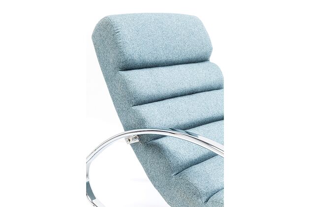 【廃番】Rocking Chair Manhattan Fabric Blue 