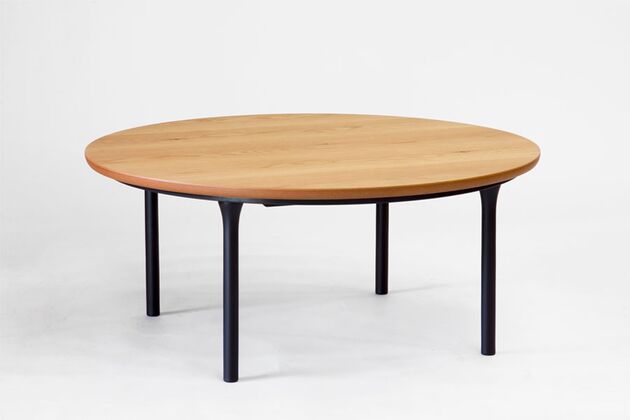 【廃番】〖24〗円形こたつテーブル 1枚目画像 無駄をそぎ落としたシンプルなデザイン