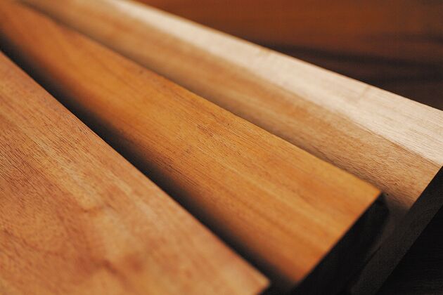 〖24〗150 北欧風ダイニングテーブル アカシア材は風合いが美しく、耐久性にも優れた素材です。