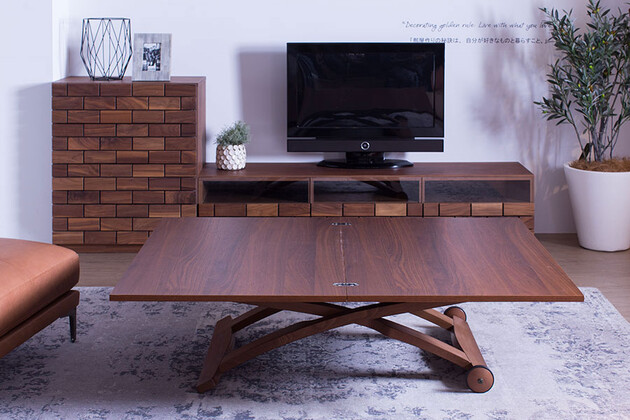 カリガリス コヌビア マスコッティ 伸長・昇降式テーブル ／ Calligaris connubia MASCOTTE[CB490] サイズ：W1400mm（伸長時）・H420mm