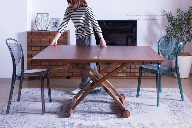 カリガリス コヌビア マスコッティ 伸長・昇降式テーブル ／ Calligaris connubia MASCOTTE[CB490] 