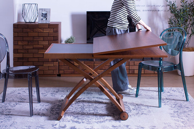 カリガリス コヌビア マスコッティ 伸長・昇降式テーブル ／ Calligaris connubia MASCOTTE[CB490] 