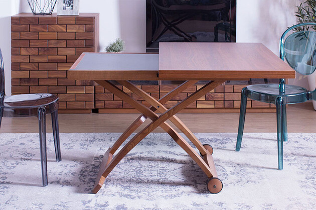 カリガリス コヌビア マスコッティ 伸長・昇降式テーブル ／ Calligaris connubia MASCOTTE[CB490] 