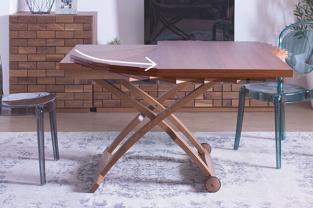 カリガリス コヌビア マスコッティ 伸長・昇降式テーブル ／ Calligaris connubia MASCOTTE[CB490] 