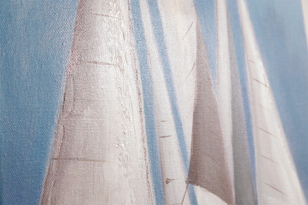 ヨット 40×80cm 