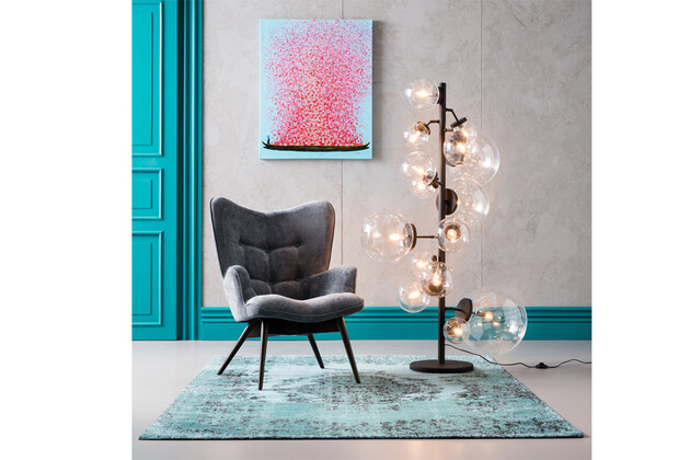 フラワーボート100x80cm　タッチドピクチャー 