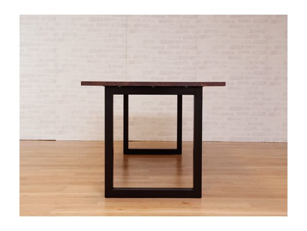 at will（アットウィル）ダイニングテーブル（在庫品） シンプルなデザインのブラックスチール脚