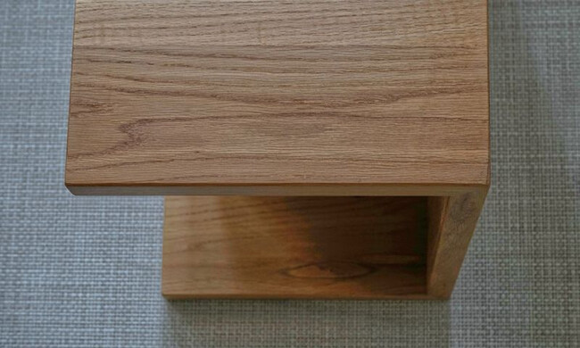 ミズナラ サイドテーブル 