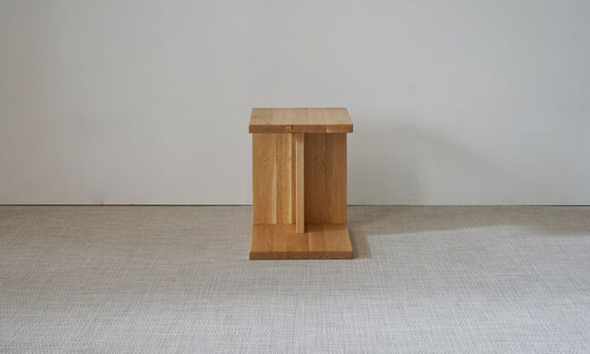 ミズナラ サイドテーブル 