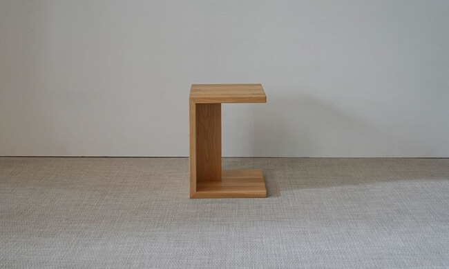 ミズナラ サイドテーブル 
