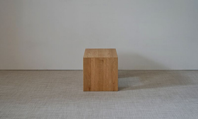 ミズナラ サイドテーブル 