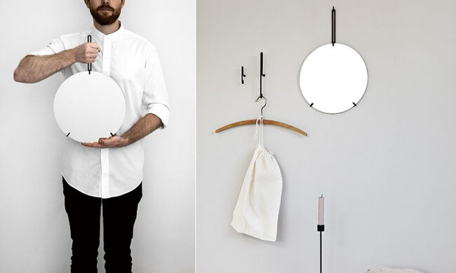 MOEBE / ムーベ ウォールミラーφ30cm 